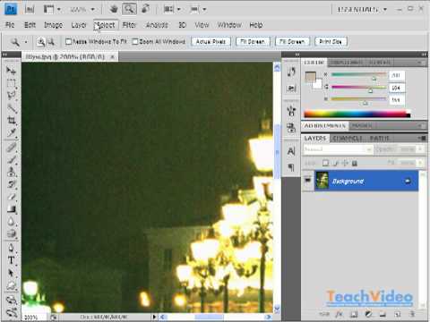 วิธีการลบเสียงรบกวนใน Photoshop?