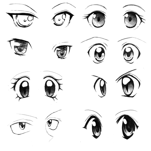 วิธีการวาด Anime Eye