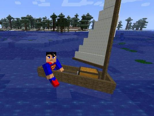 วิธีการสร้างเรือใน Minecraft?