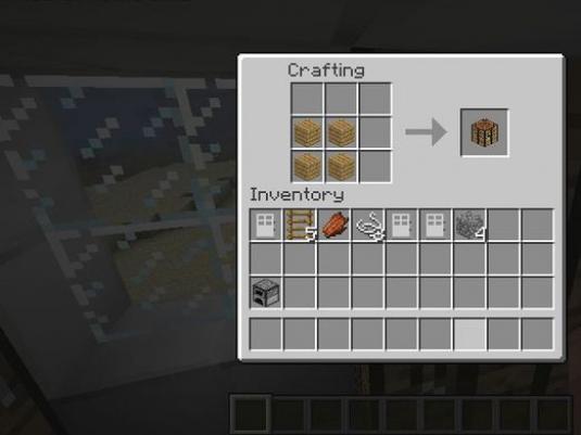 วิธีการทำ Workbench ใน Minecraft?